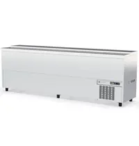 Coreco Flessenkoeler | BE | 720L | RVS | +2°C/+8°C | Statisch | 5 Schuifdeksels | 2480x550x850(h)mm