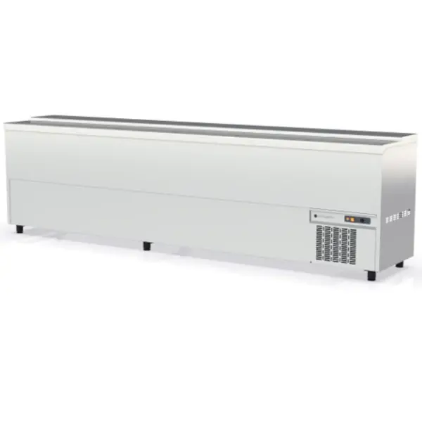 Flessenkoeler | BE | 860L | RVS | +2°C/+8°C | Statisch | 6 Schuifdeksels | 2970x550x850(h)mm