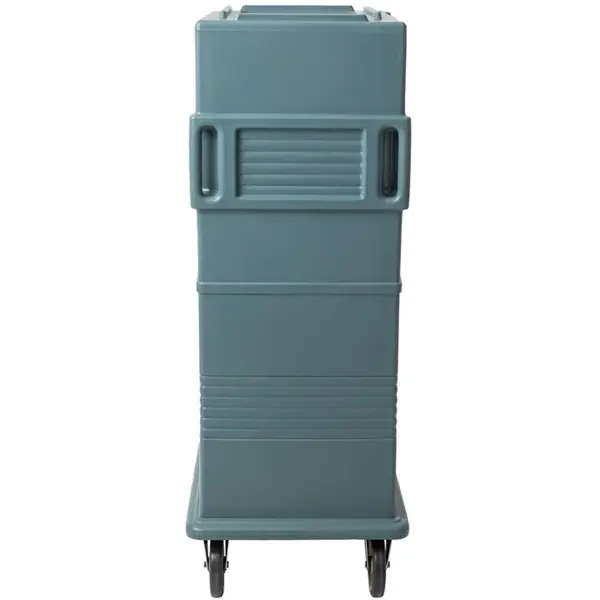 Thermo-Voedseltransportwagen | Ultra Camcarts | Kunststof | 114L | 2 Niveaus | 4x 1/1 GN (100mm) | Wielen (Geremd) | 520x690x1370(h)mm