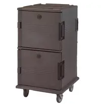 Cambro Thermo-Voedseltransportwagen | Ultra Camcarts | Kunststof | 2 Niveaus | 8x 1/1 GN (200mm) | Wielen | 715x820x1350(h)mm