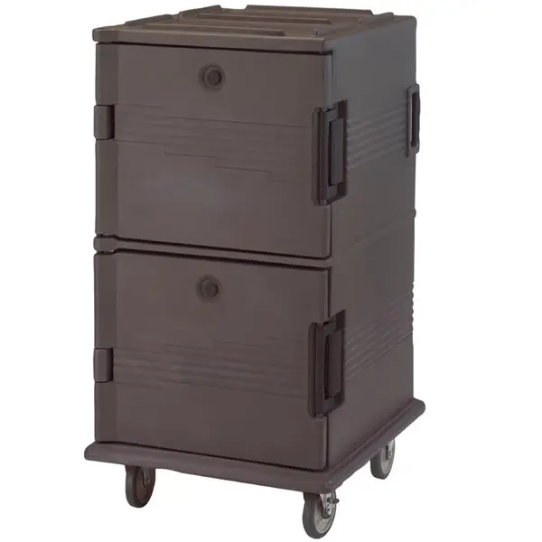 Thermo-Voedseltransportwagen | Ultra Camcarts | Kunststof | 2 Niveaus | 8x 1/1 GN (200mm) | Wielen | 715x820x1350(h)mm
