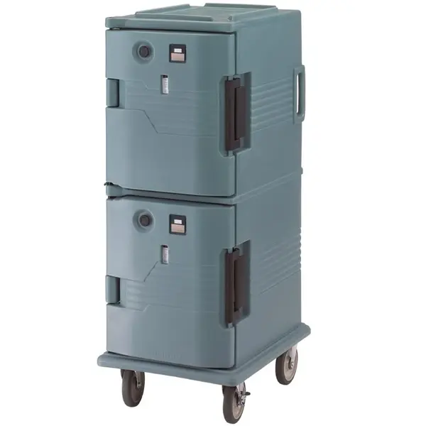 Thermo-Voedseltransportwagen | Ultra Camcart® H-Series | Kunststof | 2 Niveaus | 8x 1/1 GN (100mm) | Wielen (Geremd) | 520x690x1372(h)mm