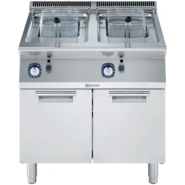 Friteuse | e-XP 700 | Gas | 7+7L | 105°C/185°C | 14kW | Piëzo Ontsteking | Aftapkranen | 800x730x850/900(h)mm