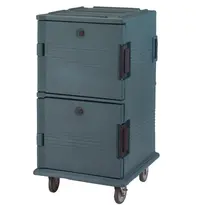 Cambro Thermo-Voedseltransportwagen | Ultra Camcarts | Kunststof | 2 Niveaus | 8x 1/1 GN (200mm) | Wielen | 715x820x1350(h)mm