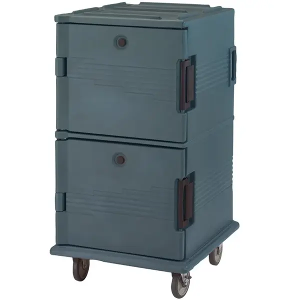 Thermo-Voedseltransportwagen | Ultra Camcarts | Kunststof | 2 Niveaus | 8x 1/1 GN (200mm) | Wielen | 715x820x1350(h)mm