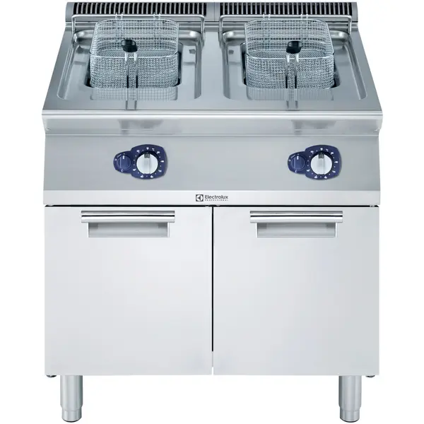 Friteuse | e-XP 700 | Gas | 15+15L | 105°C/185°C | 28kW | Piëzo Ontsteking | Aftapkranen | 800x730x850/900(h)mm