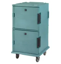 Cambro Thermo-Voedseltransportwagen | Ultra Camcarts | Kunststof | 2 Niveaus | 8x 1/1 GN (200mm) | Wielen | 730x847x1384(h)mm