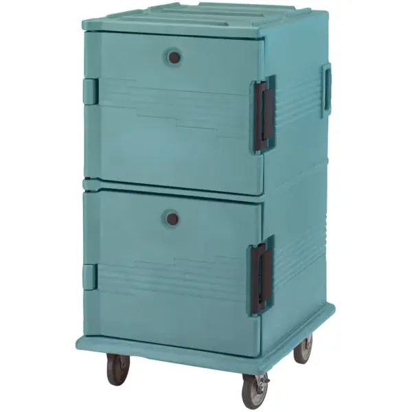 Thermo-Voedseltransportwagen | Ultra Camcarts | Kunststof | 2 Niveaus | 8x 1/1 GN (200mm) | Wielen | 730x847x1384(h)mm