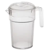 Cambro Schenkkan | CAMWEAR | Kunststof | Transparant | 1L | Deksel | 169x114x168(h)mm