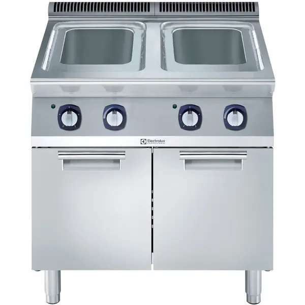 Pastakoker | e-XP 700 | Elektrisch | 24.5+24.5L | 12kW (400V) | Vulkranen + Aftapkranen | 800x730x850/900(h)mm
