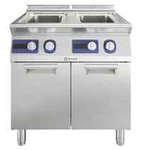 Electrolux Pastakoker | e-XP 700 | Elektrisch | 24.5+24.5L | 12kW (400V) | Vulkranen + Aftapkranen | 800x730x850/900(h)mm