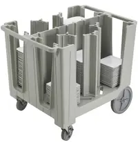 Cambro Bordenwagen | Kunststof | 270-360 Borden (Ø117-330) | Wielen | Verstelbaar | 960x730x810(h)mm