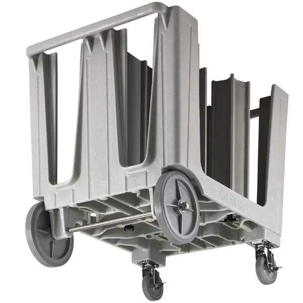 Bordenwagen | Kunststof | 180-480 Borden (Ø117-330) | Wielen | Verstelbaar | 960x730x810(h)mm