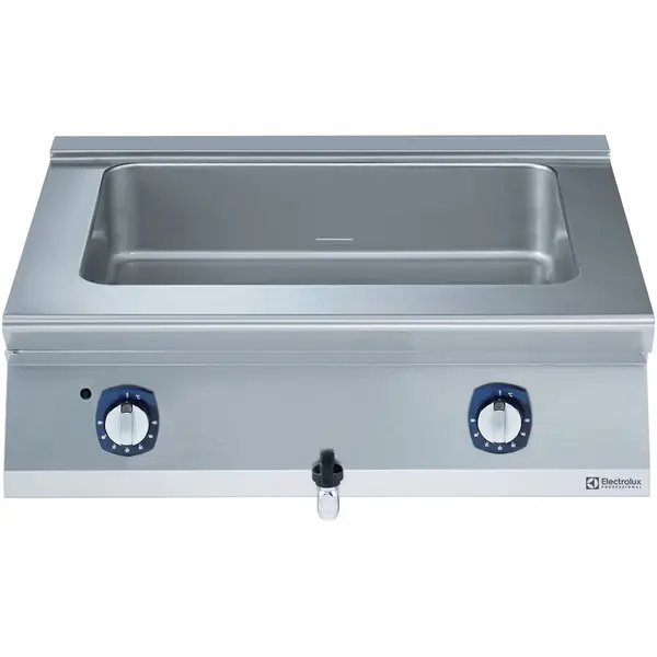 Bain-Marie | e-XP 700 | Elektrisch | 2/1 GN | 30°C/90°C | 3kW (400V) | Aftapkraan | 800x730x250(h)mm
