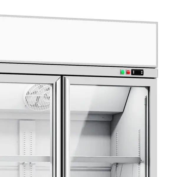 Koelkast | INS | 1000L | Wit | 0°C/+10°C | Geforceerd | Draaideuren | Wielen (Geremd) | 1235x710x2092(h)mm