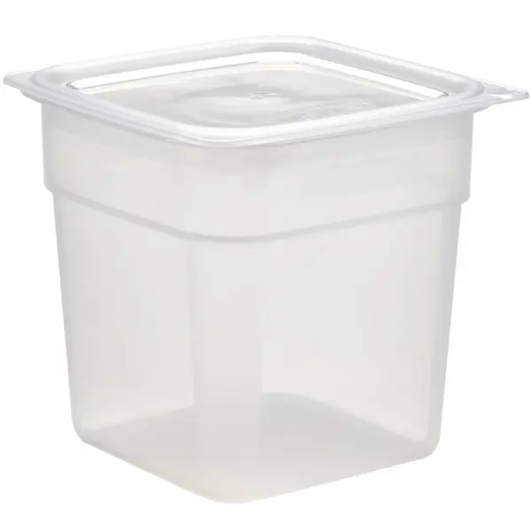 Voedselcontainer | FreshPro | Kunststof | Transparant | 0.95L | 95x95x90(h)mm