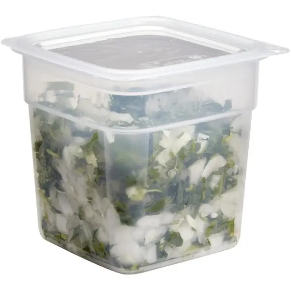 Voedselcontainer | FreshPro | Kunststof | Transparant | 0.95L | 95x95x90(h)mm