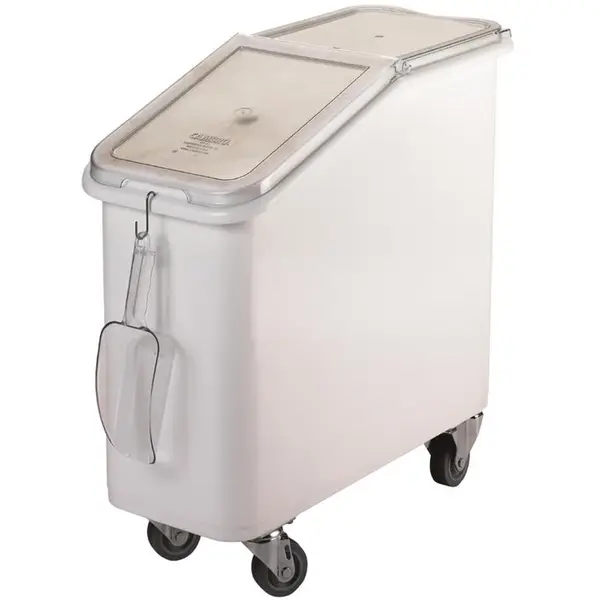 Voedseltrolley | Kunststof | Wit | 81L | Wielen | 330x750x710(h)mm