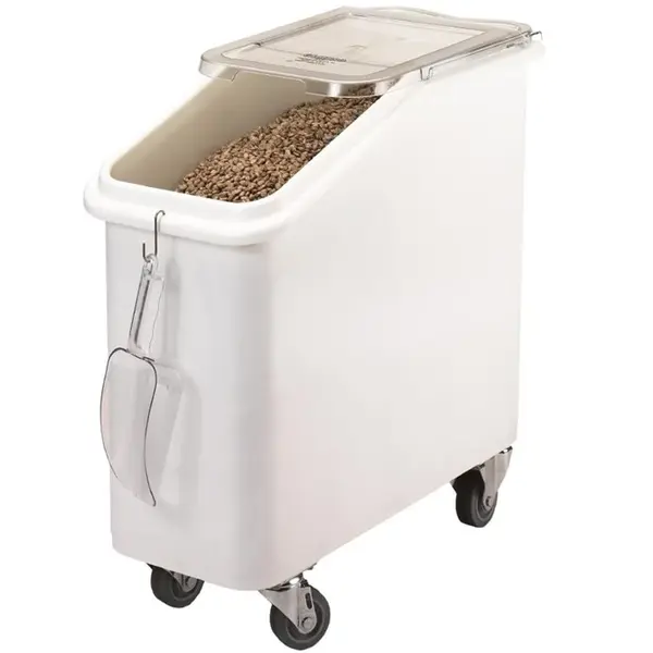 Voedseltrolley | Kunststof | Wit | 81L | Wielen | 330x750x710(h)mm