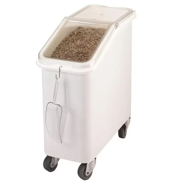 Voedseltrolley | Kunststof | Wit | 81L | Wielen | 330x750x710(h)mm