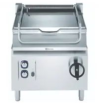 Electrolux Kantelbare Braadpan | e-XP 700 | Gas | 60L | 90°C/290°C | 16kW | Piëzo Ontsteking | Vulkraan | 800x730x850/900(h)mm