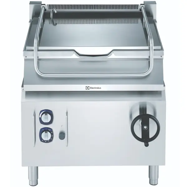 Kantelbare Braadpan | e-XP 700 | Gas | 60L | 90°C/290°C | 16kW | Piëzo Ontsteking | Vulkraan | 800x730x850/900(h)mm