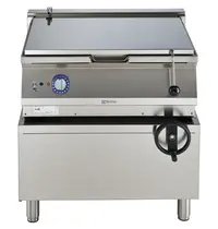 Electrolux Kantelbare Braadpan | e-XP 700 | Elektrisch | 60L | 80°C/300°C | 9.5kW (400V) | Vulkraan | 800x730x850/900(h)mm