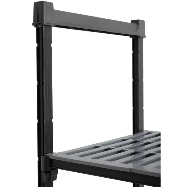 Stelling | CAMSHELVING BASICS | Composiet | 4 Schappen (Verstelbaar) | Zware Belasting | HACCP | 1375x540x1830(h)mm