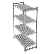 Cambro Stelling | CAMSHELVING BASICS | Composiet | 4 Schappen (Verstelbaar) | Zware Belasting | HACCP | 1525x540x1830(h)mm