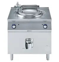 Electrolux Kookketel | e-XP 700 | Gas | 60L | Indirecte Verhitting | 14kW/0.1kW (230V) | Piëzo Ontsteking | Vulkraan (Warm/Koud) + Aftapkraan | 800x730x850/900(h)mm