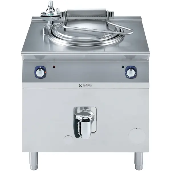 Kookketel | e-XP 700 | Gas | 60L | Indirecte Verhitting | 14kW/0.1kW (230V) | Piëzo Ontsteking | Vulkraan (Warm/Koud) + Aftapkraan | 800x730x850/900(h)mm
