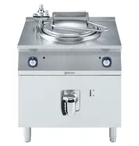 Electrolux Kookketel | e-XP 700 | Elektrisch | 60L | Indirecte Verhitting | 9.4kW (400V) | Vulkraan (Warm/Koud) + Aftapkraan | 800x730x850/900(h)mm