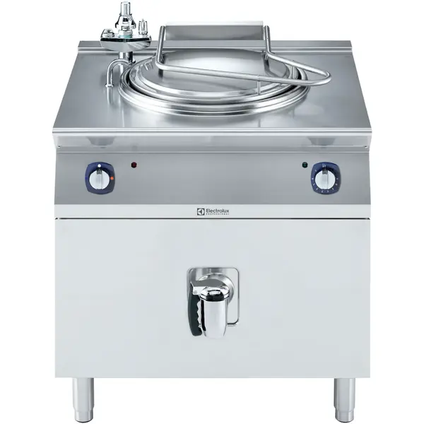 Kookketel | e-XP 700 | Elektrisch | 60L | Indirecte Verhitting | 9.4kW (400V) | Vulkraan (Warm/Koud) + Aftapkraan | 800x730x850/900(h)mm