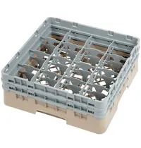 Cambro Vaatwaskorf | CAMRACK | Kunststof | Glazen | 500x500x184(h)mm