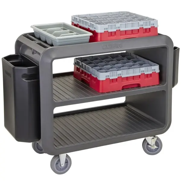 Serveerwagen | Service Cart Pro | Kunststof | 3 Niveaus | Wielen | 1054x603x943(h)mm