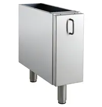 Electrolux Onderstel (Opvulstuk) | e-XP 700 | RVS | Flessenlade | 200x550x600(h)mm