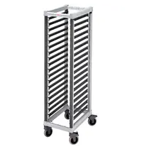 Cambro Regaalwagen | CAMSHELVING | Composiet | 18 Etages (1/1 GN) | Wielen | 438x730x1707(h)mm