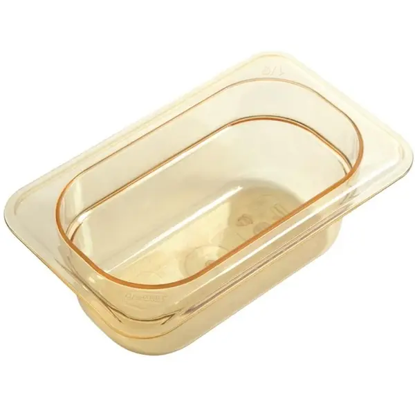 GN-Bak | H-Pan | Polycarbonaat | 1/9 GN | Hoogte 65mm | 176x108x65(h)mm