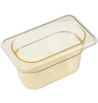 Cambro GN-Bak | H-Pan | Polycarbonaat | 1/9 GN | Hoogte 100mm | 176x108x100(h)mm