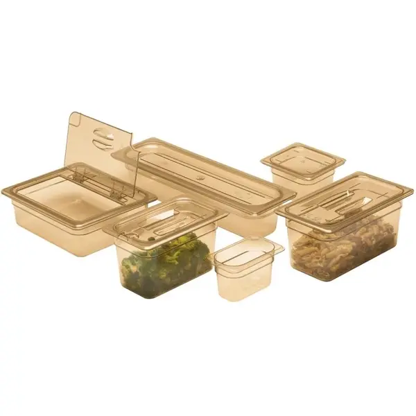 GN-Bak | H-Pan | Polycarbonaat | 1/9 GN | Hoogte 100mm | 176x108x100(h)mm