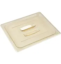 Cambro GN-Deksel | H-Pan | polycarbonaat | 1/2 GN | Handgreep