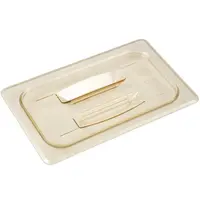 Cambro GN-Deksel | H-Pan | polycarbonaat | 1/4 GN | Handgreep