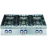 Electrolux Fornuis | e-XP 900 | Gas | 6 Branders (6x 10kW) | Waakvlam | 1200x930x250(h)mm