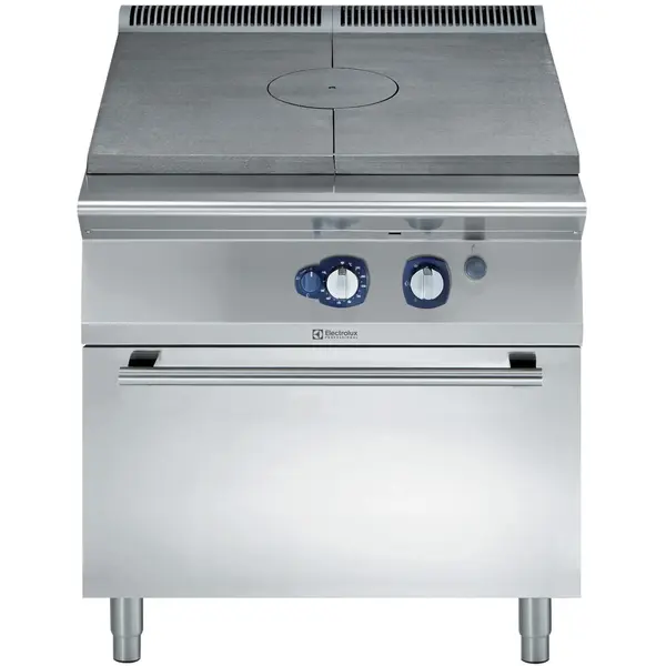 Doorkookplaat + Oven | e-XP 900 | Gas | 10.5kW + 2/1 GN Oven (8.5kW) | Waakvlam/Piëzo | 800x930x850/900(h)mm