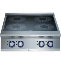 Electrolux Inductiefornuis | e-XP 900 | 4 Kookpunten (Ø280) | 20kW (230V-3F) | 800x930x250(h)mm