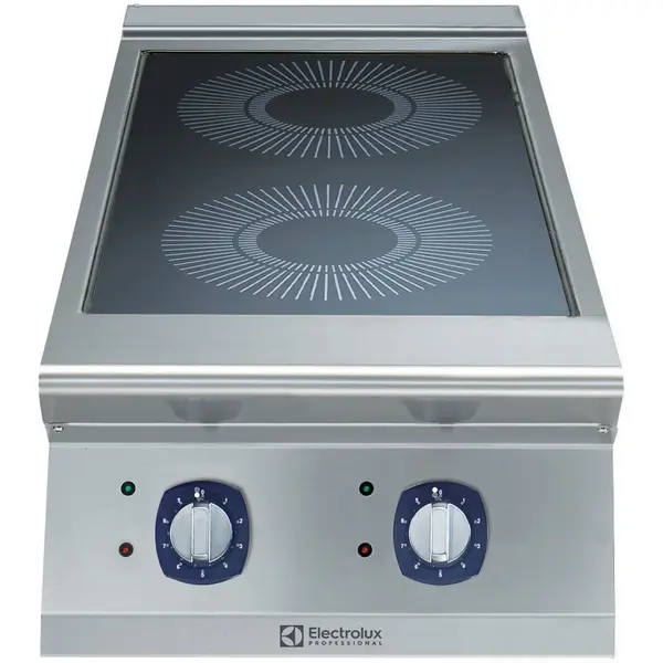 Inductiefornuis | e-XP 900 | 2 Kookpunten (Ø280) | 10kW (400V) | 400x930x250(h)mm