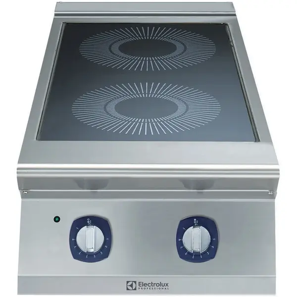 Glaskeramisch Fornuis | e-XP 900 | 2 Kookpunten (Ø300) | 6.8kW (400V) | 400x930x250(h)mm