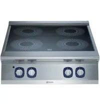 Electrolux Glaskeramisch Fornuis | e-XP 900 | 4 Kookpunten (Ø300) | 13.6kW (400V) | 800x930x250(h)mm