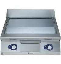 Electrolux Bak-/Grillplaat | e-XP 900 | Gas | Glad Oppervlak 730x700 (Verchroomd) | 90°C/270°C | 20kW | Piëzo Ontsteking | 800x930x250(h)mm
