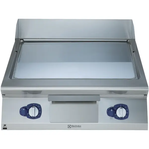Bak-/Grillplaat | e-XP 900 | Gas | Glad Oppervlak 730x700 (Verchroomd) | 90°C/270°C | 20kW | Piëzo Ontsteking | 800x930x250(h)mm